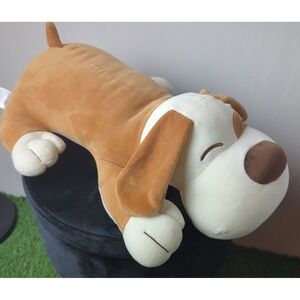 Niuniu Daddy Dog 18‎ Inches Brown Puppy Plush Toy Pillow